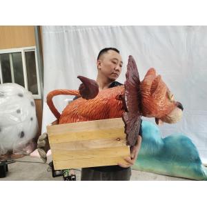 Custom Length Realistic Dinosaur Cosplay Party Prop Silicone Dragon Hand Puppet In Custom Colors
