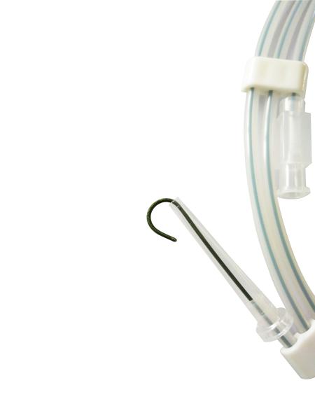 PTFE que cubre el alambre de guía de J, 0,038