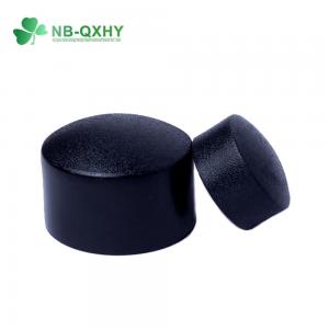 China SDR13.6 HDPE Butt Welding PE Pipe Fitting Plastic Cap End Cap for Gas Supply Needs supplier