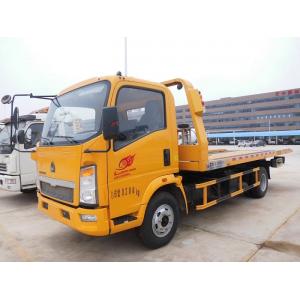 Medium Duty Flatbed Tow Truck , 5 Tons 24 Hour Tow Truck High Performance