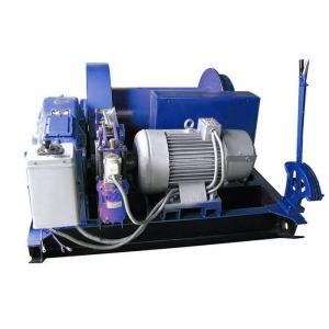 China Electric Mine Machine With Grooved Sleeve  , Windlass Machine With Winch Controller supplier