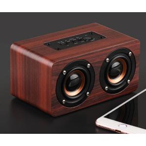 China Classic Wood Portable Bluetooth speaker 10W 1500mAh Mini bluetooth Speaker supplier