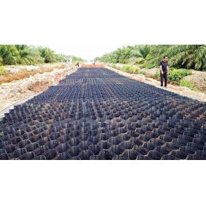 High Strength Lattice Geosynthetic Plastic Geocell HDPE Geotech For Driveways