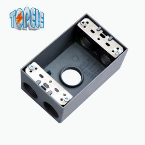 China 1 banda 3 agujeros 3/4 pulgadas IP67 resistente a la intemperie cajas eléctricas supplier