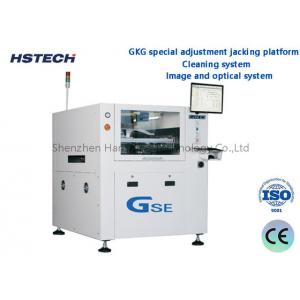Using Windows XP/Win7 Operation Interface High Adaptability Steel Mesh Frame Clamping System Automatic Stencil Printer