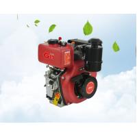 China Red Single Cylinder Diesel Engine Vertical Diesel 4 Stroke Engine on sale