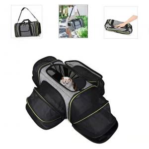 Portable Expandable Soft Sided Pet Carrier