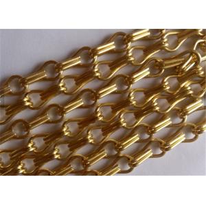 China Decorative Hanging Aluminum Wire Chain Link Curtain for Doors ,Fly Window Screen supplier