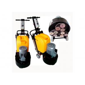 China 9 Heads Concrete Manual Floor Polisher / Scrubber 220V 50HZ With Planetary System supplier
