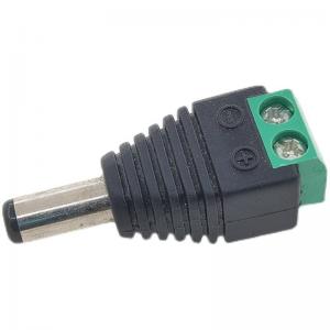 China 5.5mm x 2.1mm Male Jack DC Power Adapter for CCTV Camera LED Strip Lights supplier