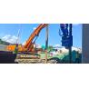 China Side Grip Pile Driver Fast and Smooth Pile Lifting for Excavator wholesale