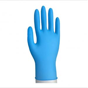 China Disposable Nitrile Medical Examination Gloves For Hospital Using , Home Nursing supplier