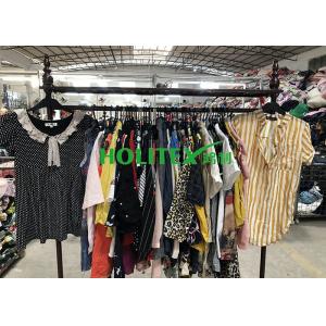 China Various Types Used Womens Clothing Holitex Second Hand Ladies Cotton Blouse supplier
