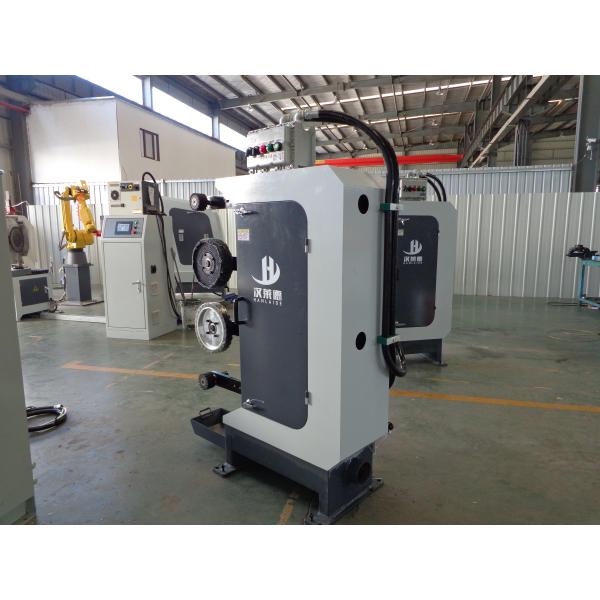 Célula de pulido robótica industrial, máquina que pulimenta del CNC para el grifo sanitario