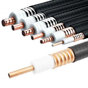 China Micro Corrugated Copper Tube Coaxial Cable For Microwave Telecommunication supplier
