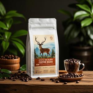 China Digital Printing Custom Self Sealing Side Gusset Pouch with Zipper for Flat Bottom Coffee Snack Food Mylar Bag wholesale