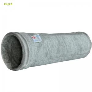 China Cement Dust Collector 500gsm Polyester Anti Static Filter Bag Alkali Resistant supplier
