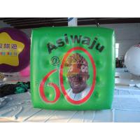 China Green Political Advertising Bal, Inflatable Advertisement Helium Cube for Political events on sale