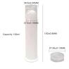 China Eco-friendly PP Plastic Toothpaste Refillable Pump 100ml Custom Color Label available wholesale