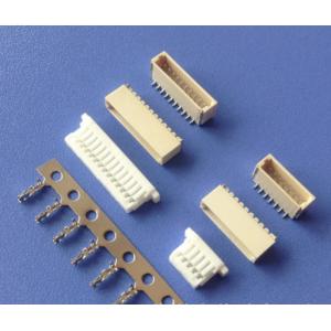 China JVT SH 1 Mm Pitch Connector , Single Row Wire To Board Crimp Style Connector supplier