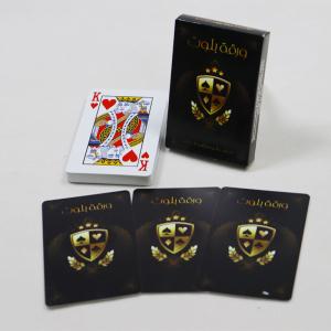 China PMS Color Pvc Waterproof Playing Cards Deck Advertising Game Poker Cards Personalized Logo supplier