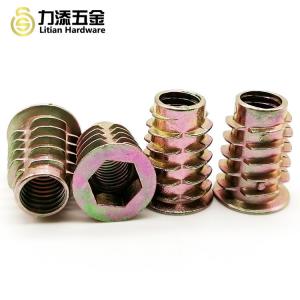 M6 Recessed Nut In Wood JIS Model Spheroidizing Tempering