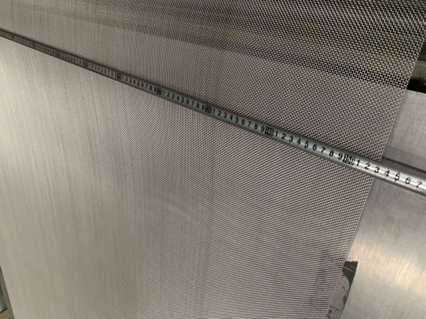 1.22meter width smooth surface Chemical Filter Stainless Steel Screen Mesh