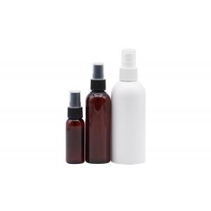 30ml 100ml White Cosmetic Bottle Packaging 120ml Amber Plastic Fine Mist Spray Bottle