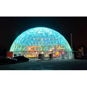20M  PVC Geodesic Dome Strong Structure Steel Party Tent Transparent  Wedding Tent
