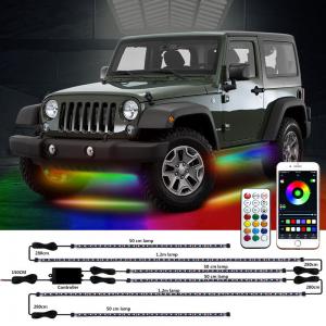 China Dream Chasing Color Car Underglow Kit Neon Lights 50cm 120cm Waterproof supplier