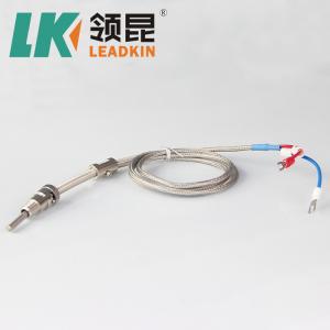 E / K Compression Spring Shielded Wire Thermocouple Temperature Probe Sensor