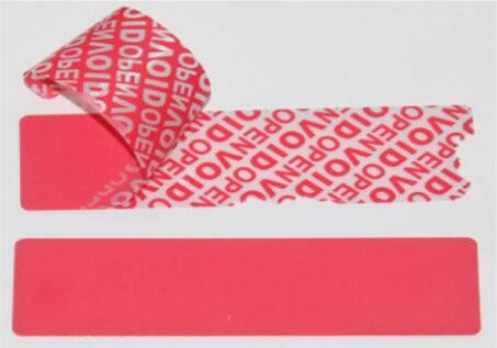 China Etiqueta feita sob encomenda da etiqueta do VÁCUO da garantia da segurança do código de barras do número de série se quebrado, etiqueta VAGA da impressão da etiqueta do selo da garantia wholesale