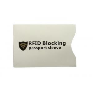 China Offset Printing RHOS Rfid Blocking Credit Card Sleeves supplier