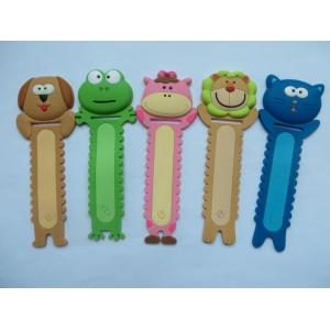 Custom Made Cute Animal Cable Winder Rubber Soft PVC Earphone Headphone Charms For School Students Gift