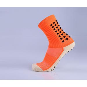 China Basketball Sport Non Slip Grip Socks Spandex / Nylon Material Running Socks Custom Logo supplier