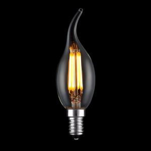 Warm White C37 4W 470lm Candle LED Filament Bulb