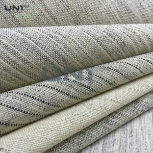 Hair Polyester Mixed Light Woven Hair Interlining Canvas Fabric for Suit