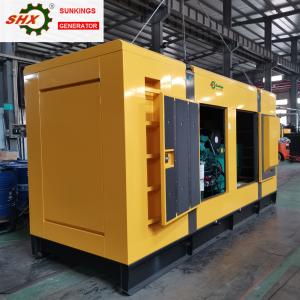 China 500kva Cummins Power Plants 3 Phase water cooled diesel generator supplier