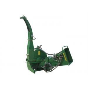 Green Color BX92R 3 Point Pto Wood Chipper Heavy Duty With Double Edge Blades