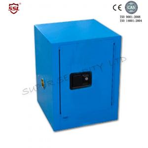 China Stainless Steel Blue Chemical Safety Cabinets For Flammables And Combustibles Fire Proof wholesale