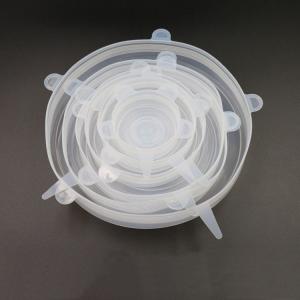 China Reusable Silicone Protective Covers Stretch Lids For Kitchen Food Storage supplier