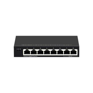China Commutateur réseau Gigabit Ethernet à 8 ports avec PoE QoS SNMP Fonctions VLAN Certifié FCC et Hub empilable de capacité 10G supplier
