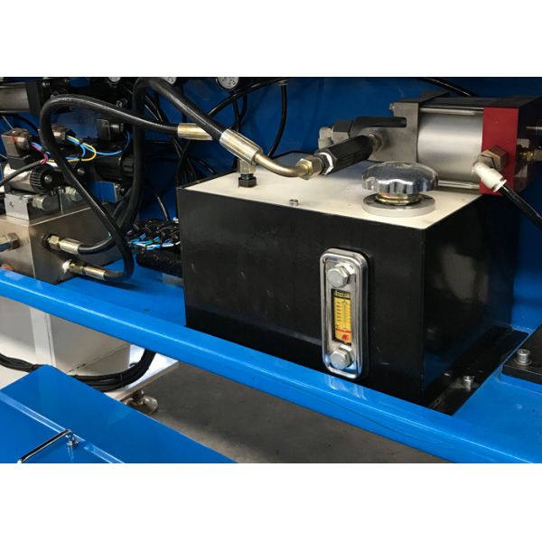 Blue Color Omron PLC Control Butyl Extruder Machine For Making Double Glass