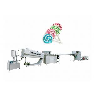 Mint Lollipop Candy Making Machine 304 Stainless Steel Material