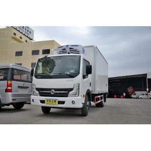 China 3 Ton Small Cooling Van Refrigerated Freezer Truck , Manual Refrigerated Box Van supplier