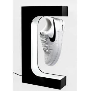 Levitating Sneaker Display Stand, led light customize magnetic floating shoes display racks heavy 400-600g