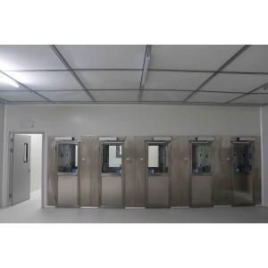 China Prefabricated Modular Clean Room Class 100 ISO 5 8 Soft PVC Curtain Wall Booth supplier