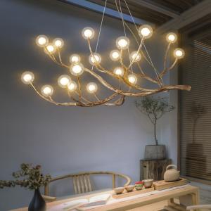 Living room Bedroom Wooden Tree Branch decorative lustre pendant home Chandelier lighting( WH-CI-107)