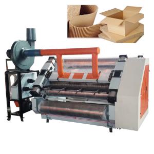 China 1600mm Electric Heating CE Single Facer Corrugated Machine supplier