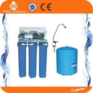 China 100 - 200GPD Commercial Water Filter Drinking Water Filtration Systems Auto Flush Type supplier